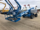 2012 GENIE S-60 BOOM LIFT SN:S60X1224641 4x4, powered by diesel engine, equipped with 60ft. platform