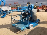 2013 GENIE GR-26J BOOM LIFT SN:533 electric powered, equipped with 26ft. platform height, articulati
