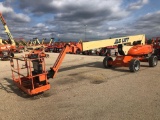 2010 JLG M600JP ELECTRIC BOOM LIFT SN:300142547 electric powered, equipped with 60ft. Platform heigh