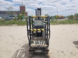 JLG 20MVL SCISSOR LIFT SN:130011530 electric powered, equipped with 20ft. Platform height.