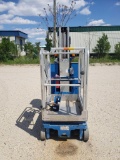 2013 GENIE GR-20 SCISSOR LIFT SN:GR13-27227 electric powered, equipped with 20ft. Platform height, s