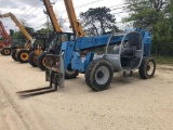 2012 GENIE GTH-844 TELESCOPIC FORKLIFT SN:GHT0812-16145 4x4, powered by diesel engine, equipped with