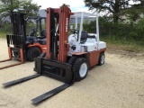 NISSAN BGF03A40V FORKLIFT SN:BGF03920156 powered by LP engine, equipped with OROPS, 8,000lb lift cap