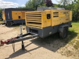 2007 ATLASCOPCO XAS750CD6 AIR COMPRESSOR SN:USA019283 powered by diesel engine, equipped with 750 CF