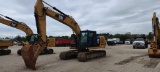 2013 CAT 320EL HYDRAULIC EXCAVATOR SN:WBK02335 powered by Cat diesel engine, equipped with Cab, air,