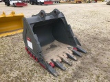 NEW EMAQ 54IN. DIGGING BUCKET EXCAVATOR BUCKET for JD/EX/ZX D240LC/D270.