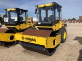 UNUSED BOMAG BW177D-5 VIBRATORY ROLLER SN:061233 powered by diesel engine, equipped with EROPS, air,