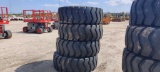 (4) NEW MRL 20.5-25, 20 PLY TIRE TIRES