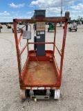 2012 SKYJACK SJ12 SCISSOR LIFT SN:14001508 electric powered, equipped with 12ft. Platform height, sl