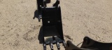 UNUSED TERAN 18IN. DIGGING BUCKET TRACTOR LOADER BACKHOE ATTACHMENT FOR CAT 416/428 WITH REINFORCEME