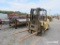 HYSTER H80XL FORKLIFT SN:G005D064375 powered by LP engine, equipped with OROPS, 3,200lb lift capacit