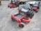 NEW WORLDLAWN VIPER XL 23 COMMERCIAL MOWER powered by gas engine, equipped with ROPS, 50in. Cutting