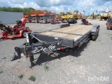 NEW DELTA 27TB TAGALONG TRAILER V-50544 equipped with 16ft. Tilt deck, 4ft. Stationary deck, chain