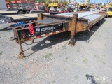 2011 CAM 20 TON TAGALONG TRAILER VN:BP026765 equipped with 20 ton capacity, 19ft. 6in. Top deck, 5ft