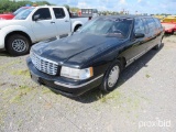 1998 CADILLAC FLEETWOOD STRETCH LIMO LIMOUSINE VN:1GEEH90Y1WU550194 powered by gas engine, equipped