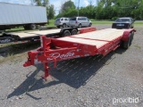NEW DELTA 27TB TAGALONG TRAILER V-05038 equipped with 16ft. Tilt deck, 4ft. Stationary deck, chain