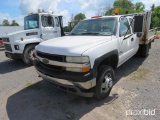 2002 CHEVY K3500 FLATBED TRUCK VN:226035 powered by diesel engine, equipped with automatic transmiss