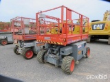 2007 SKYJACK SJ6826RT SCISSOR LIFT SN:37001179 4x4, powered by gas engine, equipped with 26ft. Platf