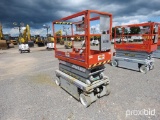 2012 SKYJACK SJIII3219 SCISSOR LIFT SN:22036361 electric powered, equipped with 19ft. Platform heigh