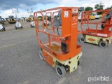 2008 JLG 1230ES SCISSOR LIFT SN:A200008192 electric powered, equipped with 12ft. Platform height, sl