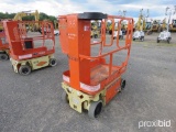 2008 JLG 1230ES SCISSOR LIFT SN:A200007480 electric powered, equipped with 12ft. Platform height, sl