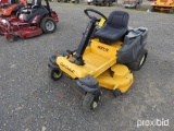 CUB CADET ZRTS COMMERCIAL MOWER powered by gas engine, equipped with 50in. Cutting deck, zero turn.