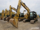 DEMO CAT 313FL HYDRAULIC EXCAVATOR SN:10589 powered by Cat diesel engine, equipped with Cab, air, re
