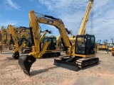 2017 CAT 308E2CR HYDRAULIC EXCAVATOR SN-30230 powered by Cat diesel engine, equipped with Cab, air,