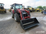 NEW CASE FARMALL 55A TRACTOR LOADER 4x4, powered by diesel engine, 55hp, equipped with ROPS, synchro
