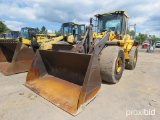 2013 VOLVO L110G RUBBER TIRED LOADER SN:8982 powered by diesel engine, equipped with EROPS, air, hea