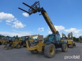 2014 CAT TL1255C TELESCOPIC FORKLIFT SN:DHW01013 4x4, powered by Cat diesel engine, equipped with ER