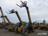 2013 CAT TL943C TELESCOPIC FORKLIFT SN:THH00671 4x4, powered by Cat diesel engine, equipped with ERO