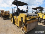 2013 CAT CB44B ASPHALT ROLLER SN-L00106 powered by Cat diesel engine, equipped with OROPS, 59in. Smo