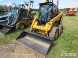 2016 CAT 236D SKID STEER SN-02878 powered by Cat diesel engine, equipped with EROPS, air, auxiliary