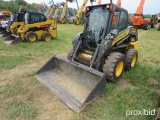 2015 NEW HOLLAND L220 SKID STEER SN:NFM403331 powered by diesel engine, equipped with EROPS, air, he