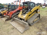 2012 CAT 299D RUBBER TRACKED SKID STEER SN:HCL00234 powered by Cat diesel engine, equipped with EROP