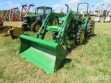 NEW UNUSED JOHN DEERE 5045E AGRICULTURAL TRACTOR SN:104734 4x4, powered by John Deere diesel engine,