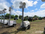 2010 TEREX LIGHT PLANT SN:3935 powered by diesel engine, equipped with 4-1,000 watt lightbulbs, 6KW,