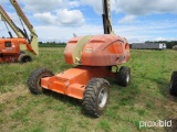 2012 JLG 400S BOOM LIFT 4x4 SN-120285, powered by diesel engine, equipped with 40ft. Platform heigh