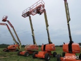 NEW UNUSED JLG 460SJ BOOM LIFT 4x4, powered by diesel engine, equipped with 46ft. Platform height, a