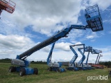 GENIE S-125 BOOM LIFT SN:S12507-1863 4x4, powered by diesel engine, equipped with 125ft. Platform he