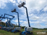 2013 GENIE S45 BOOM LIFT SN:18620 4x4, powered by diesel engine, equipped with 45ft. Platform height