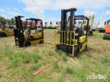 2010 YALE GP050LX FORKLIFT SN:A974V01659H powered by LP engine, equipped with OROPS, 5,000lb lift ca