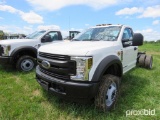 UNUSED 2019 FORD F550 CAB & CHASSIS VN:G55581 powered by Power Stroke 6.7L OHV 32 valve intercooled