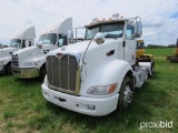 2013 PETERBILT 386 TRUCK TRACTOR VN:184384 powered by Cummins Westport GX-450 15L CNG engine, 455hp,