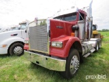 2000 KENWORTH W900B TRUCK TRACTOR VN:N/A powered by Cummins red top select plus diesel engine, 500hp