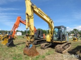 2011 KOBELCO SK140SRLC HYDRAULIC EXCAVATOR SN:TH06-08425 powered by Mitsubishi tier 3 diesel engine,