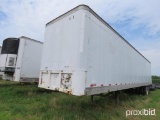 FRUEHAUF 45FT. VAN TRAILER VN:461205 equipped with 45ft. Van trailer, tandem axle. BOS ONLY NO T