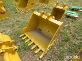 NEW TERAN 36IN. DIGGING BUCKET EXCAVATOR BUCKET for CAT 305 with Side Cutters, Reinforcement Plates