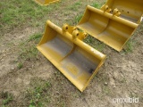 NEW TERAN 42IN. CLEAN UP BUCKET EXCAVATOR BUCKET for CAT 303 PIN40X260MM.0